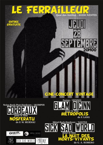 Ciné Concert Vintage au Ferrailleur à Nantes